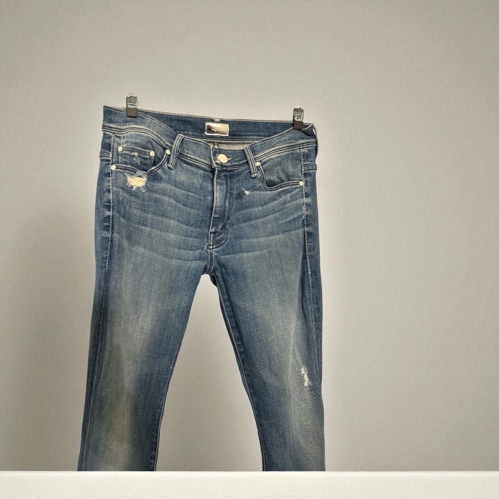 MOTHER Flared Jeans  The Cruiser in Graffiti Girl 28 NWT $295